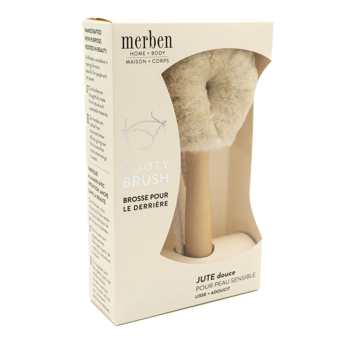 Jute Body Brush - Booty