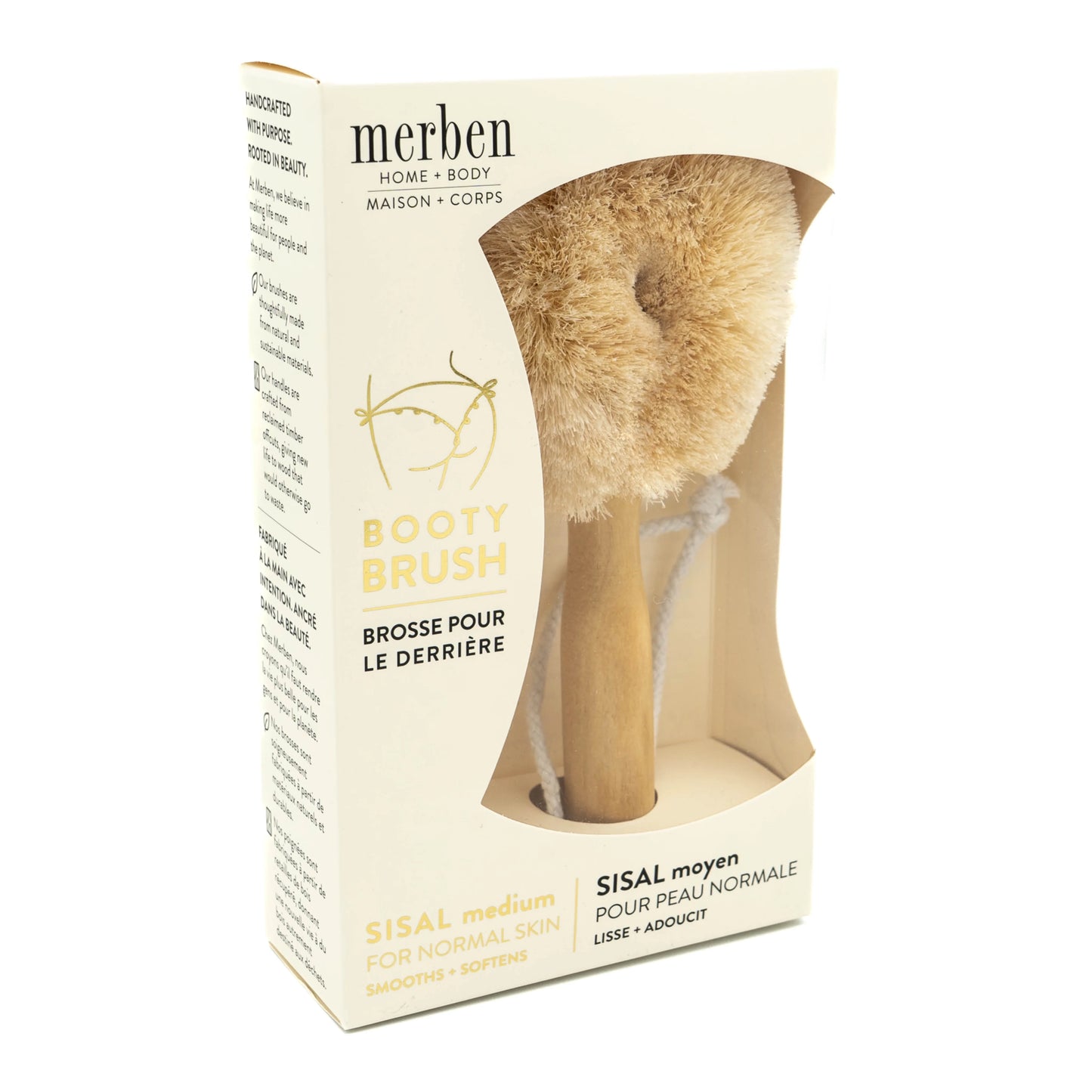 Sisal Body Brush - Booty