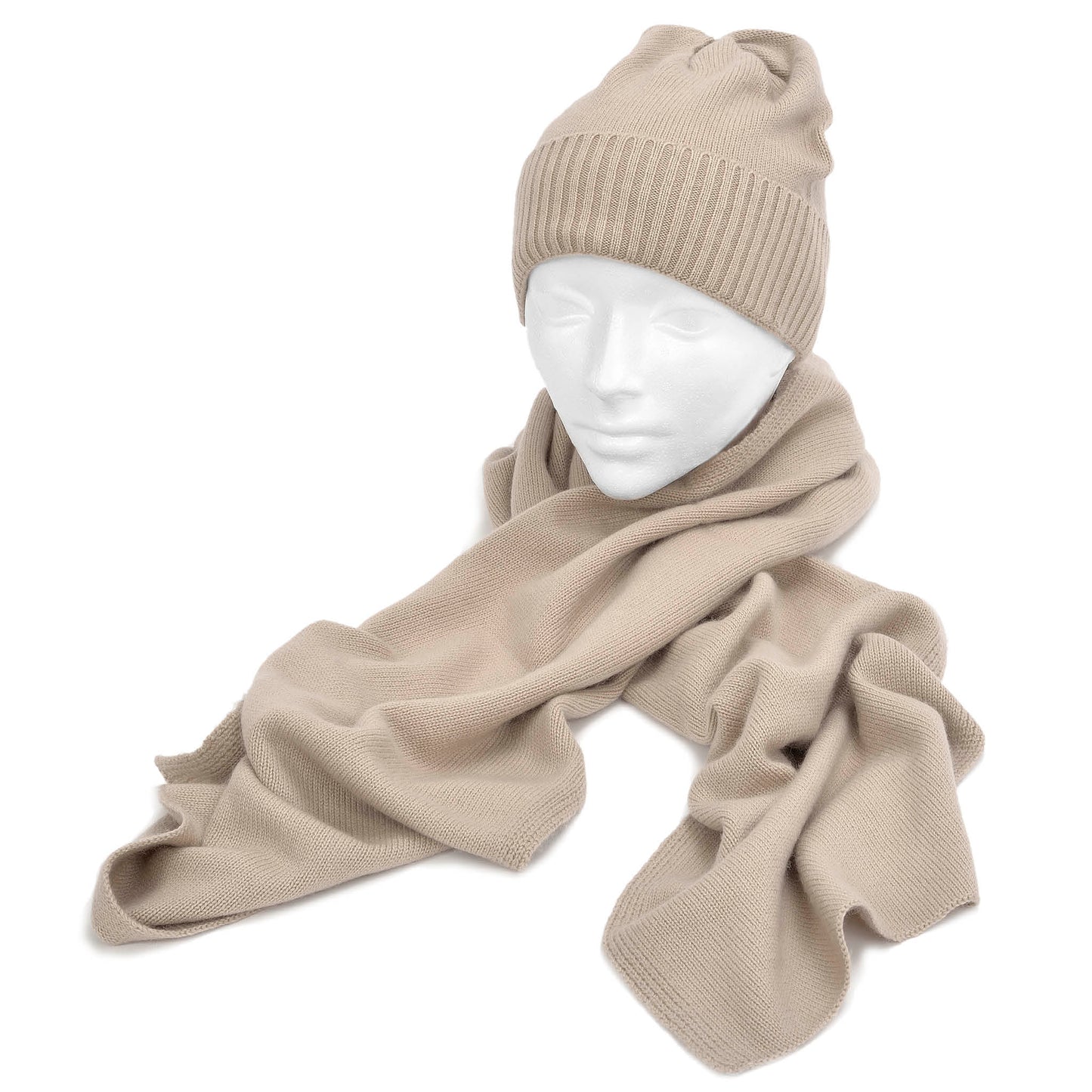 Samantha Cashmere Hat - Sand