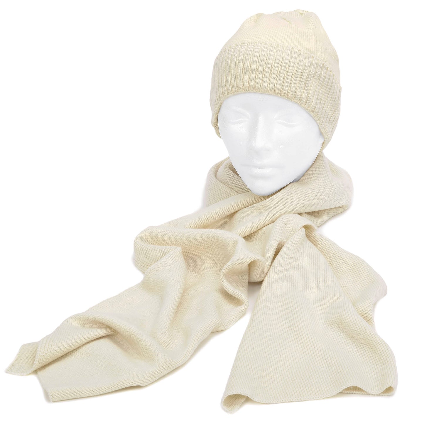 Samantha Cashmere Hat - Ivory