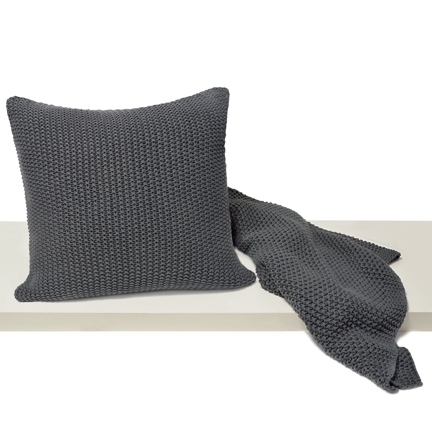 Jamie Throw - Charcoal