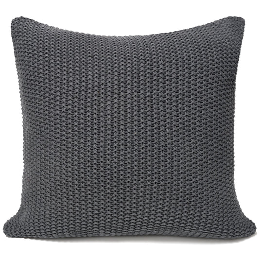 Jamie Pillow - Charcoal 22"x22"