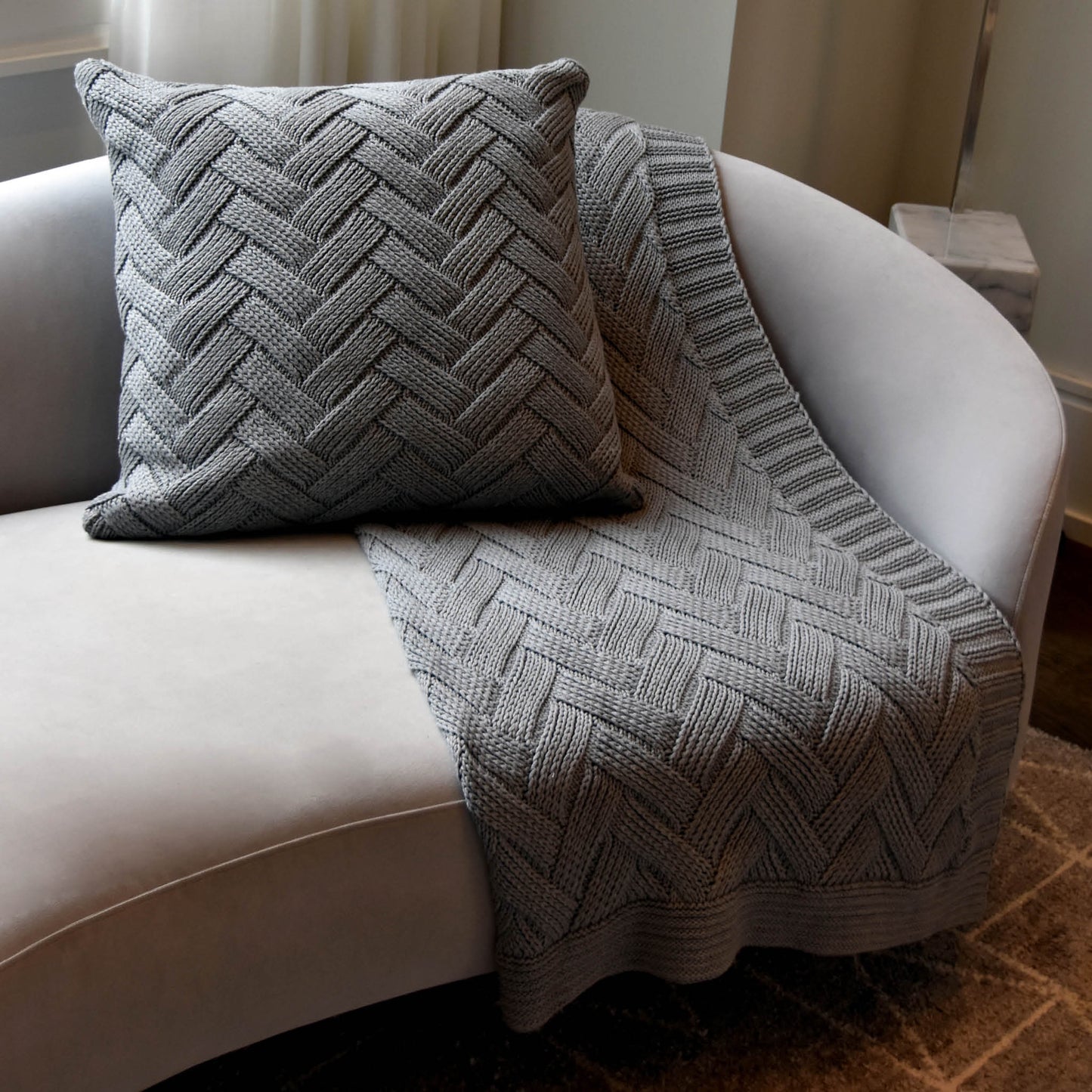 Racquel Pillow - Grey