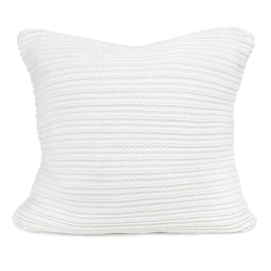 Nate Pillow - White 20"x20"