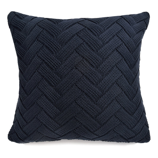 Racquel Pillow - Navy 24"x24"