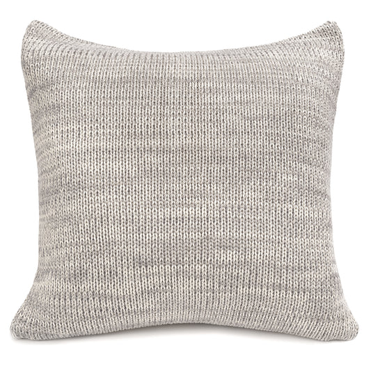 Sierra Pillow - Light Grey Marled 24"x24"