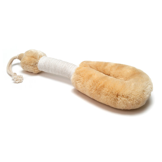 Sisal Large Body Brush - White Cord