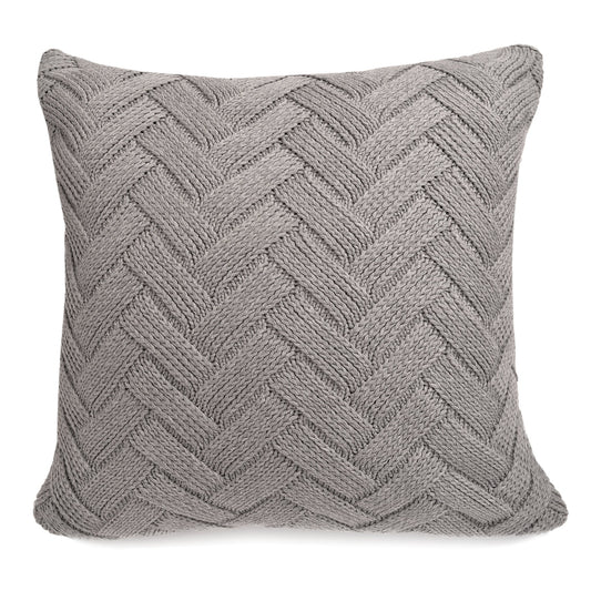 Racquel Pillow - Grey 24"x24"