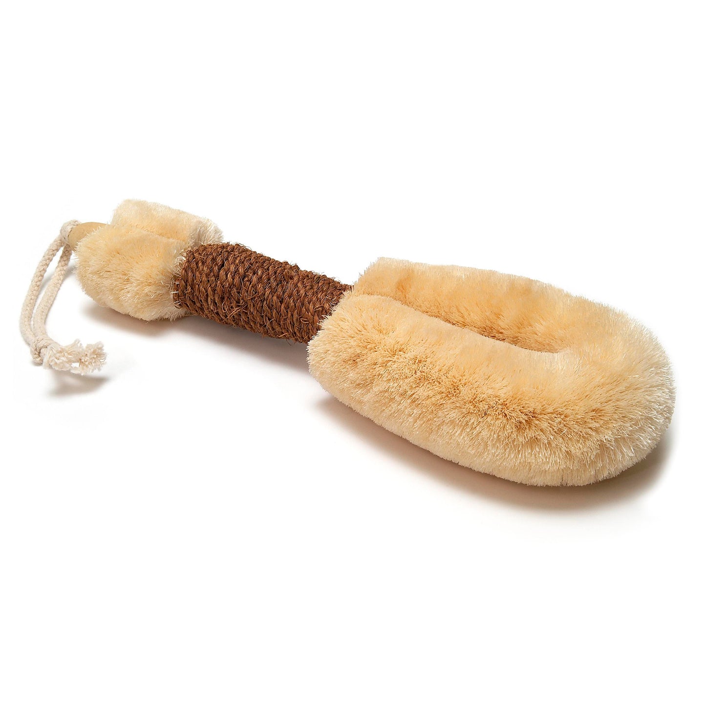 Sisal Large Body Brush - Brown Cord