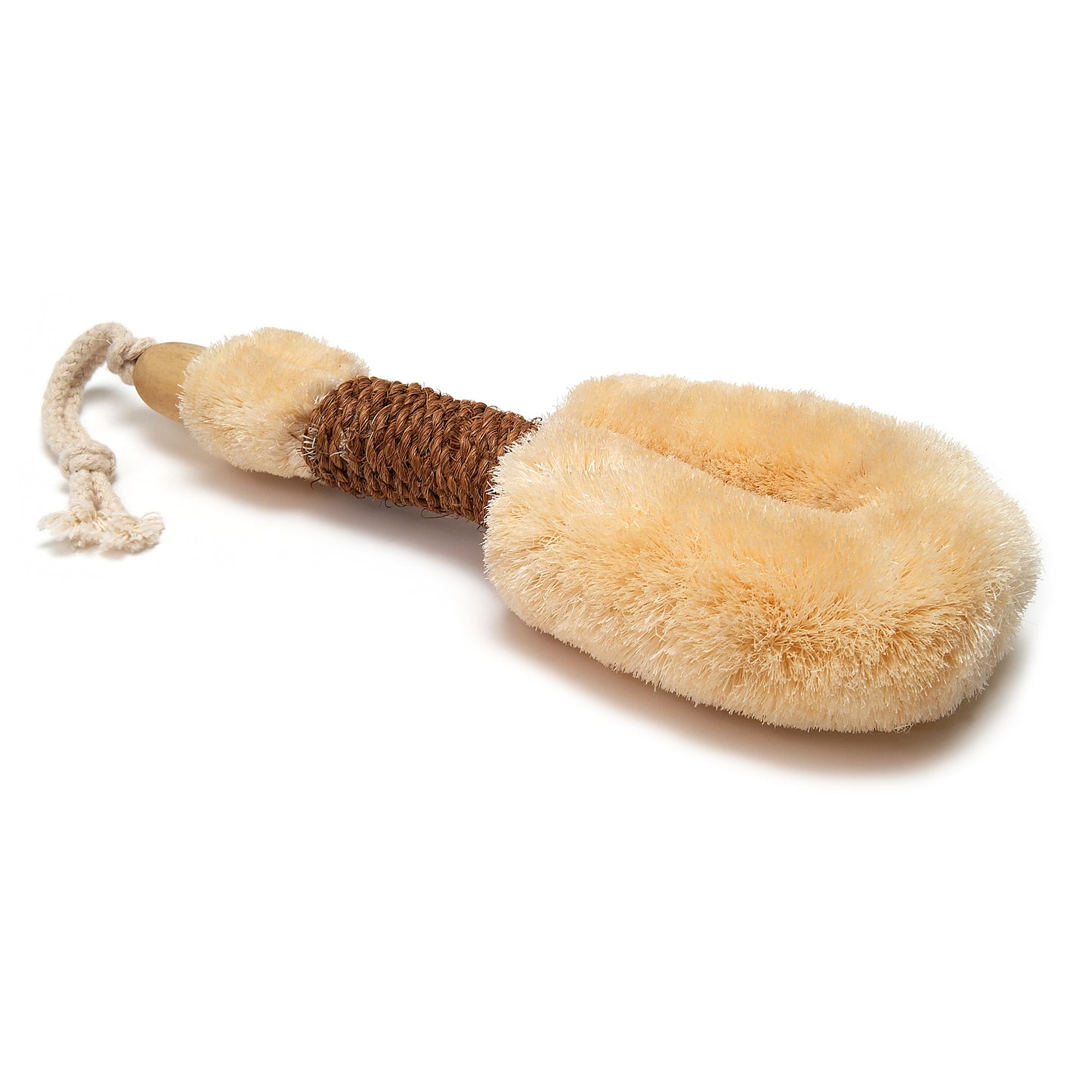 Sisal Medium Body Brush - Brown Cord