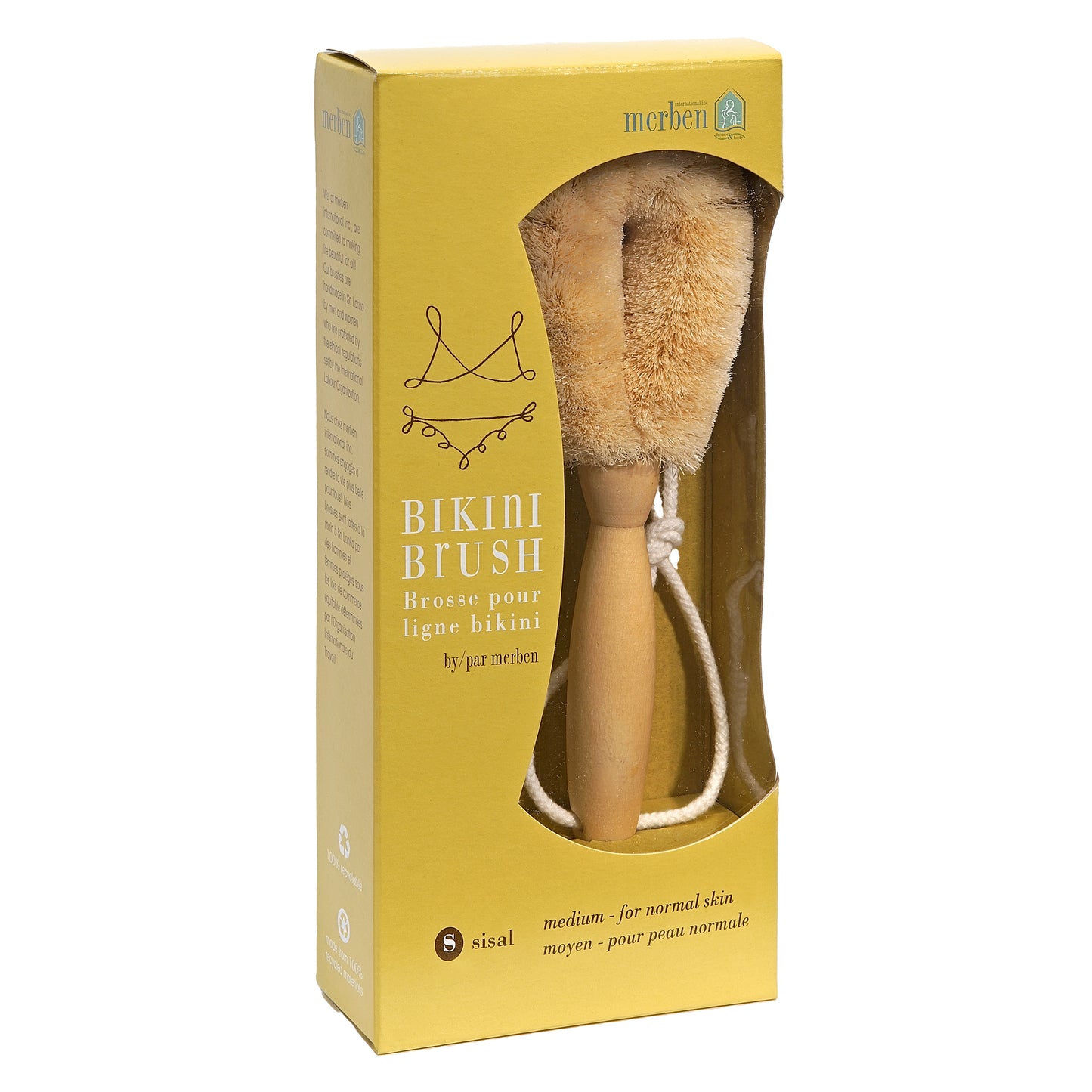 Sisal Body Brush - Bikini