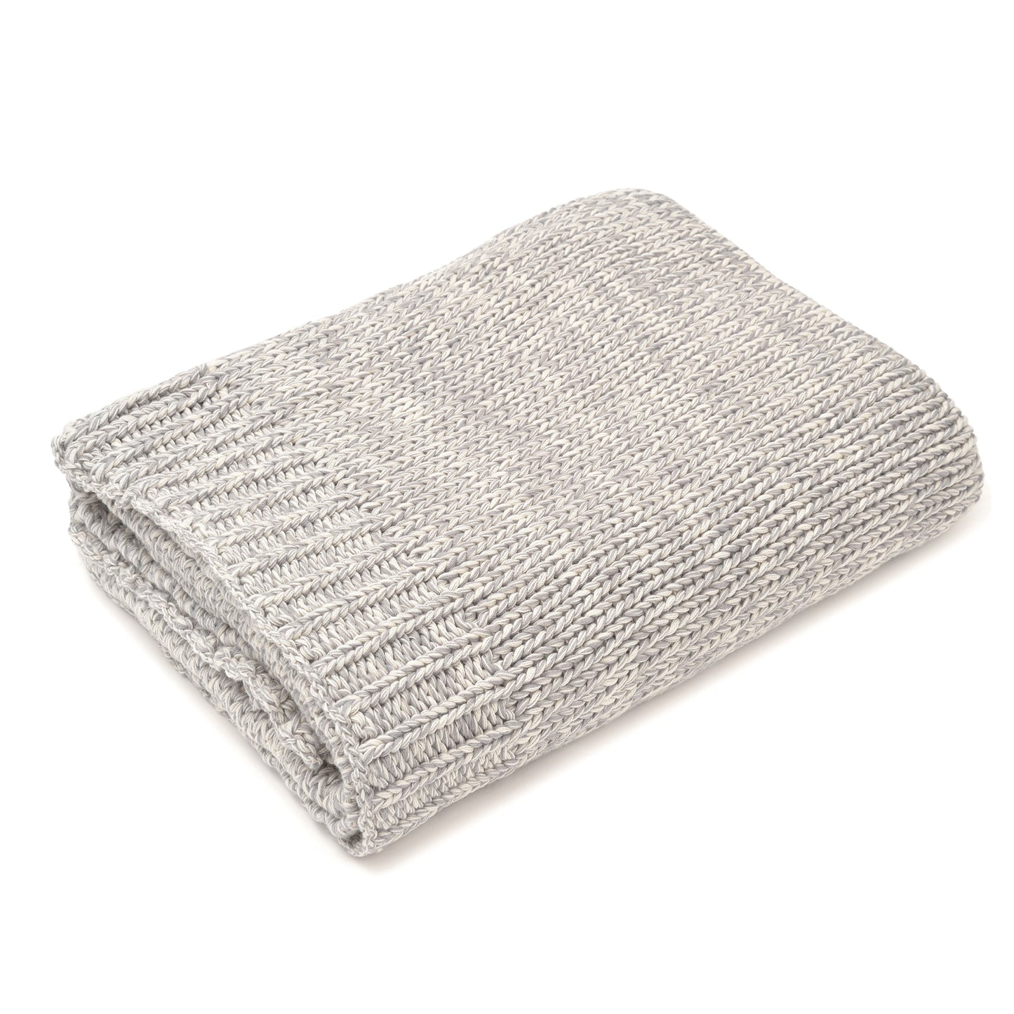 Sierra Throw - Light Grey Marled