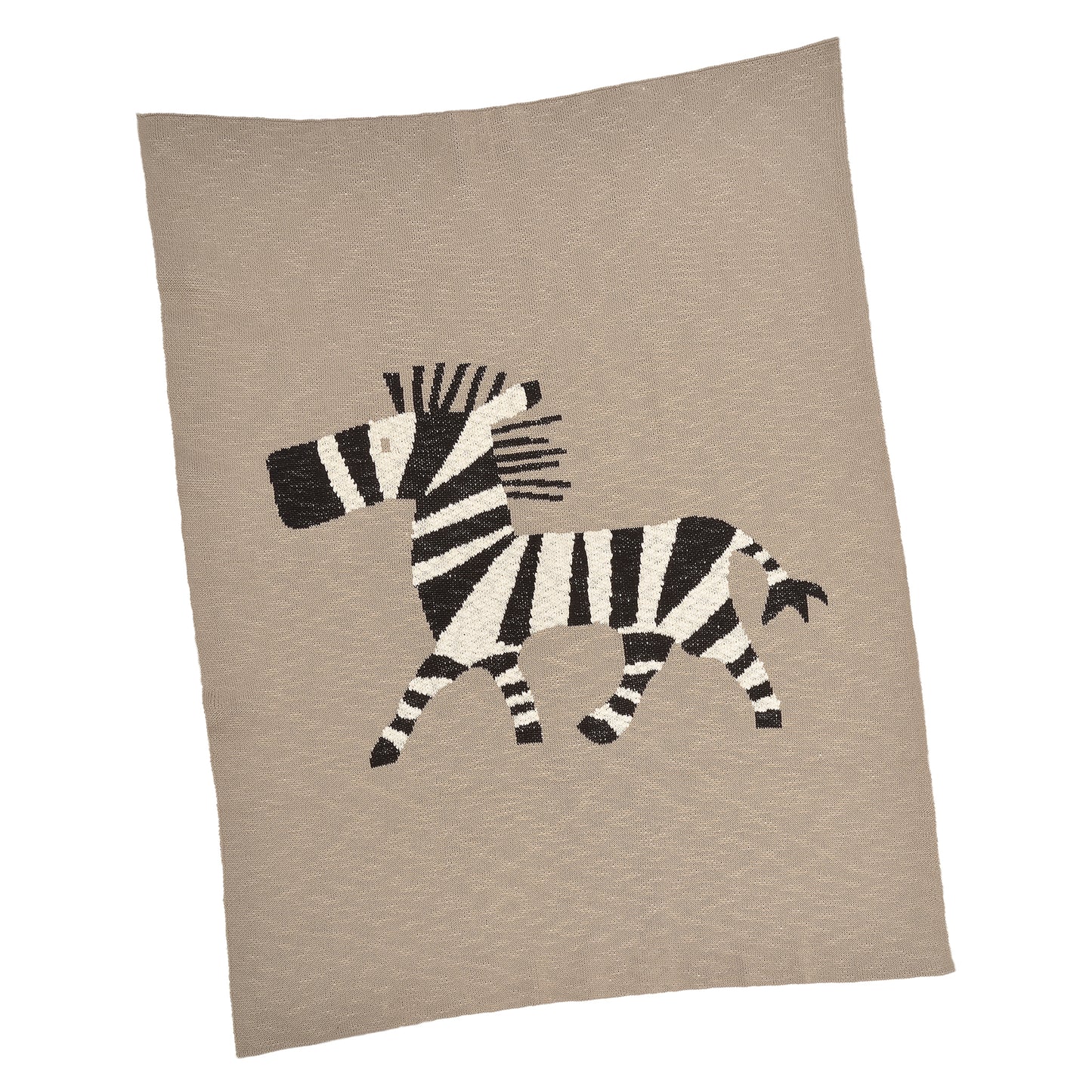 Zach Zebra Baby Blanket