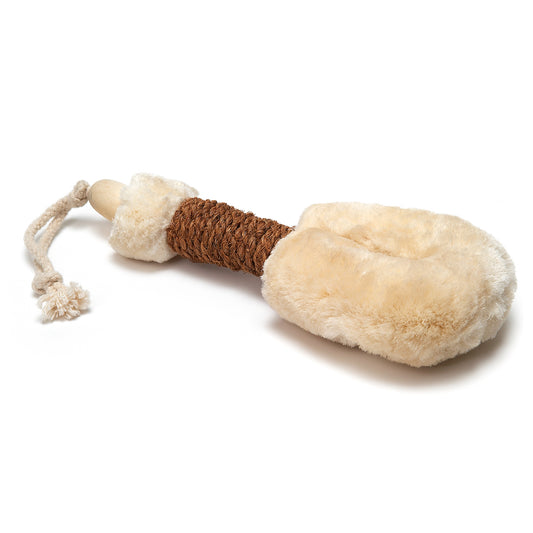 Jute Medium Body Brush - Brown Cord