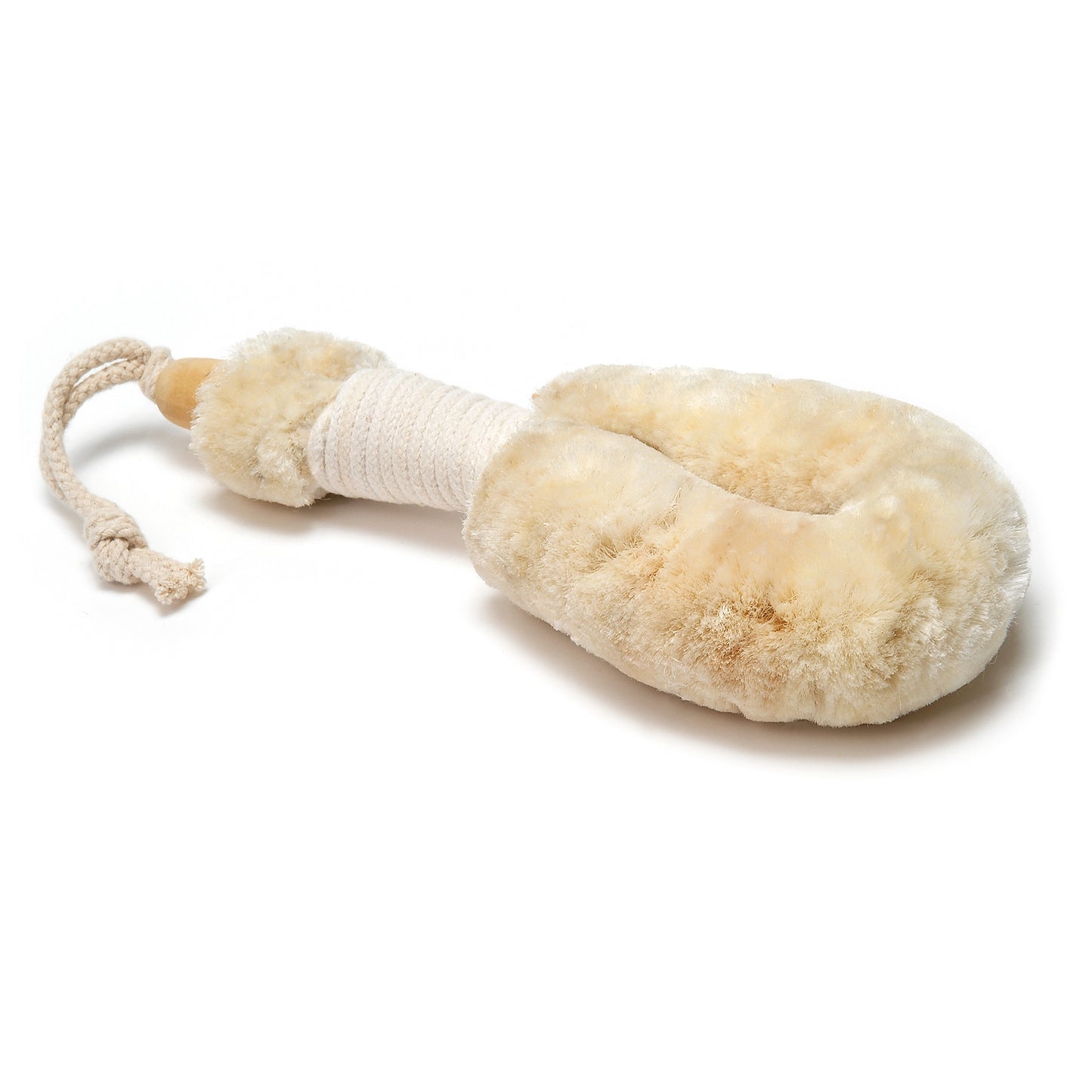 Jute Medium Body Brush - White Cord