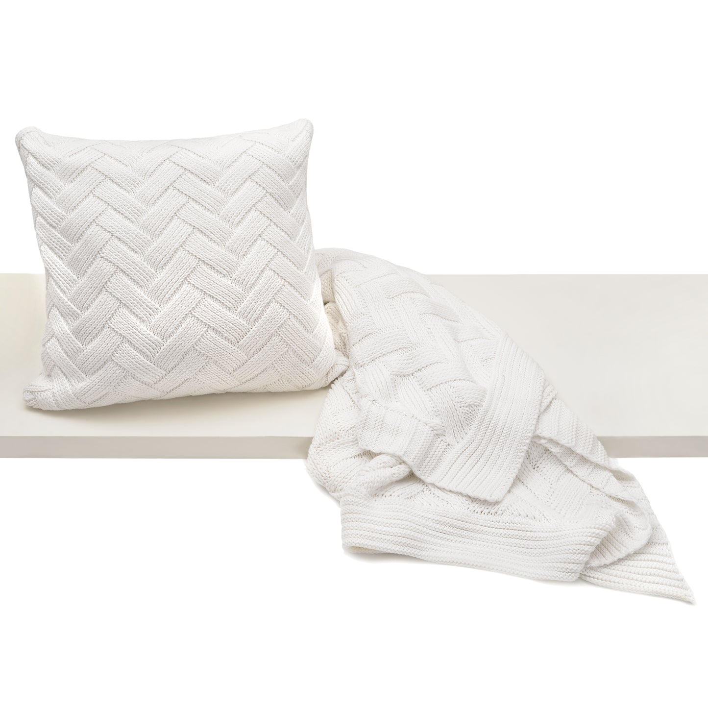 Racquel Throw - White