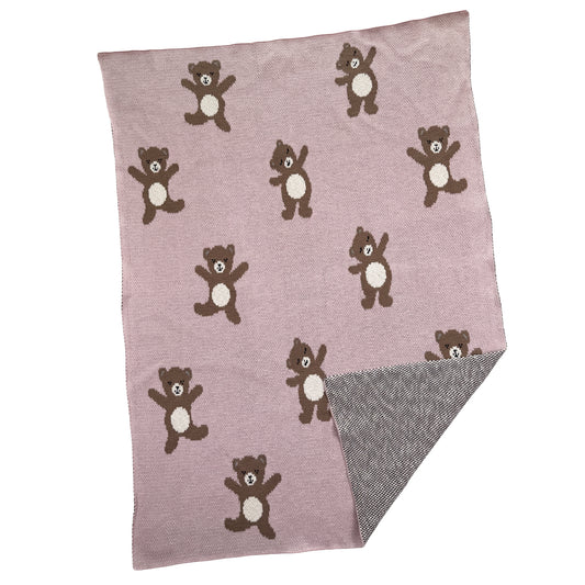 Bella Bear Baby Blanket