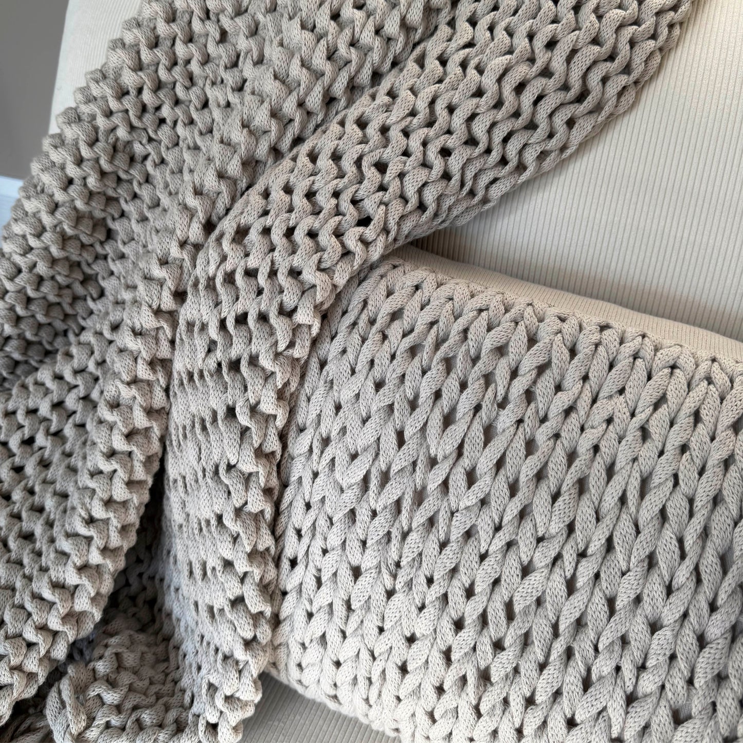 Rami Pillow - Oatmeal 16"x24"