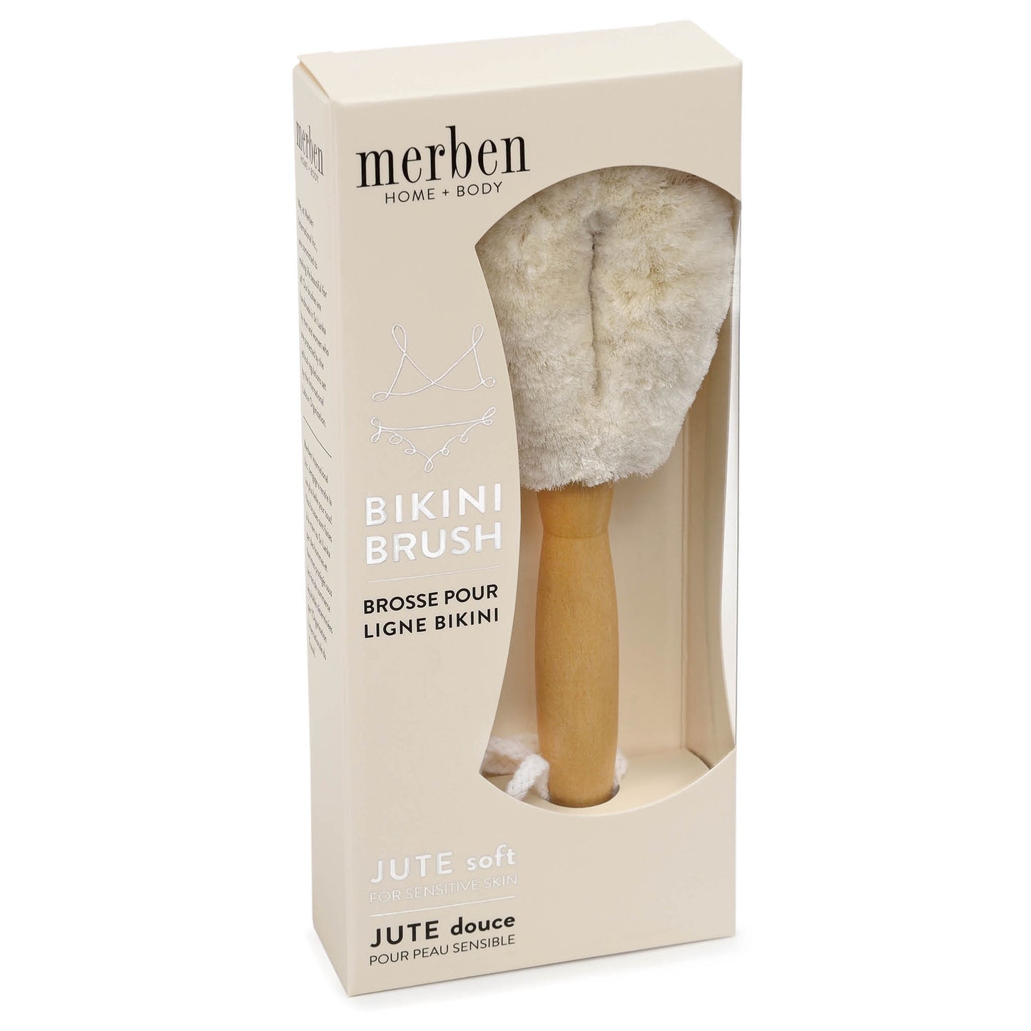 Jute Body Brush - Bikini