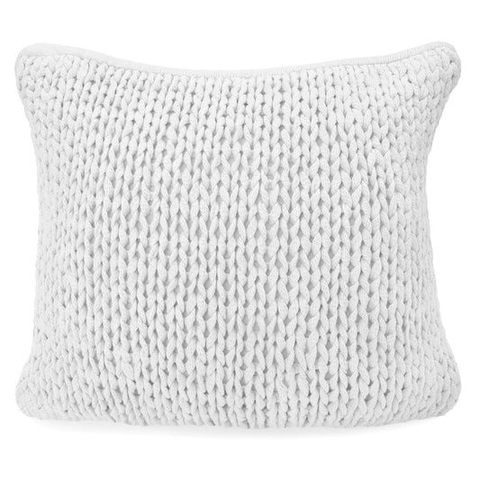 Rami Pillow - White 22"x22"