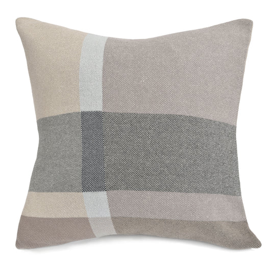 Rory Plaid Pillow - Beige