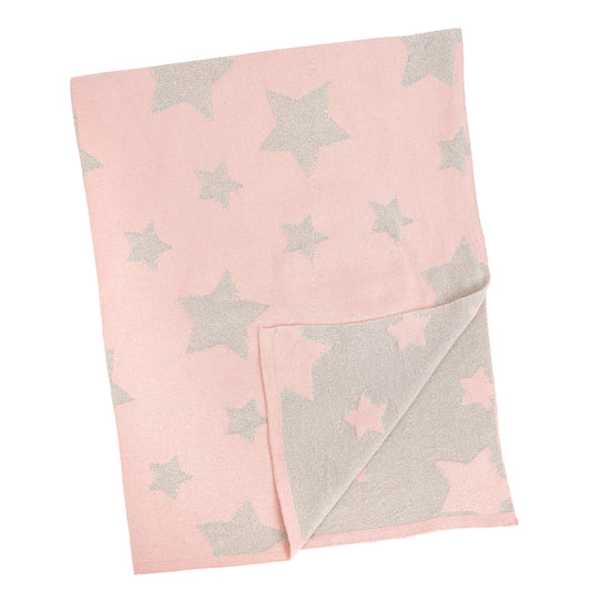 Kennedy Star Baby Blanket - Pink