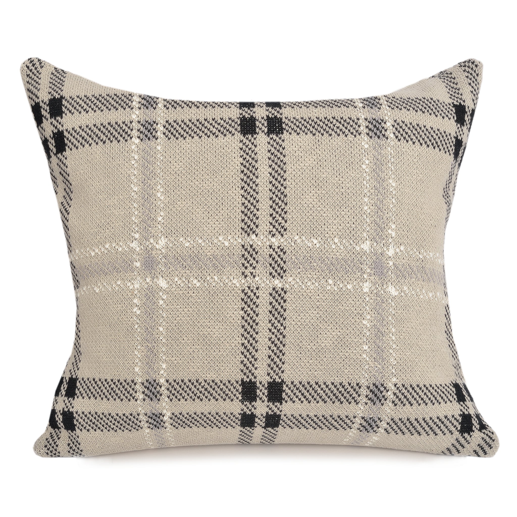 Plaid cushions shop