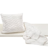 Racquel Pillow and Throw Set - White